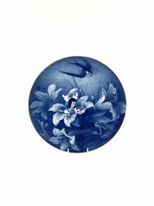 Vintage Meissen wall plate