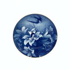 Vintage Meissen wall plate