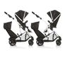 hauck Duett 2, Black - Baby & Toddler Tandem Pushchair double buggy Image 5