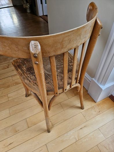Vintage Bentwood Dining Chairs - Set of 4 - Mid-Century Modern