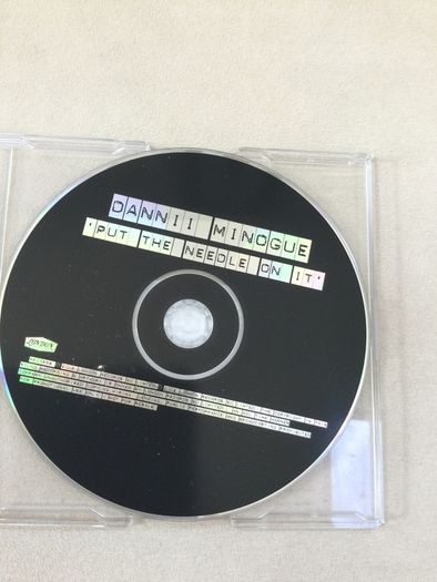 Dannii minogue put the needle on it promo cd Kylie