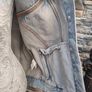 Denim Sleeveless jacket 80s 90s style on trend  size 12 Postage included Image 4