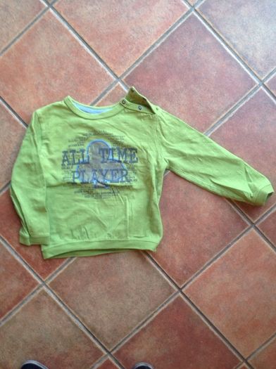 Green Name It Top Size 80 (Age 12 months)