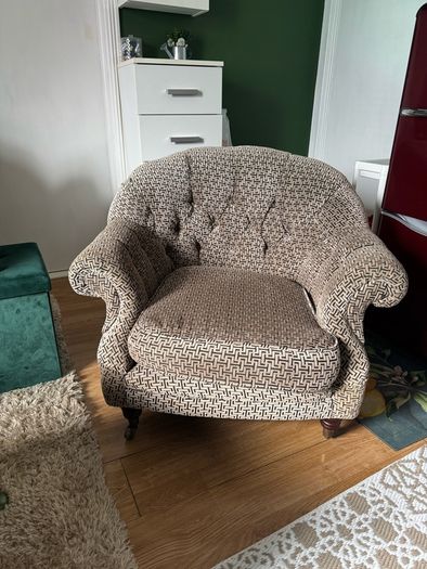 retro armchair