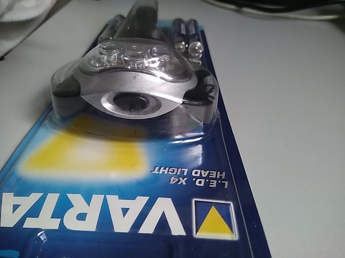 Varta LED Headlight + Batteries