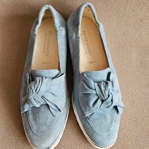 Peter Kaiser Everett jeans suede leather shoes size UK 4 new & boxed