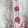 Hand Knitted Baby Cardigan and Hat Image 3