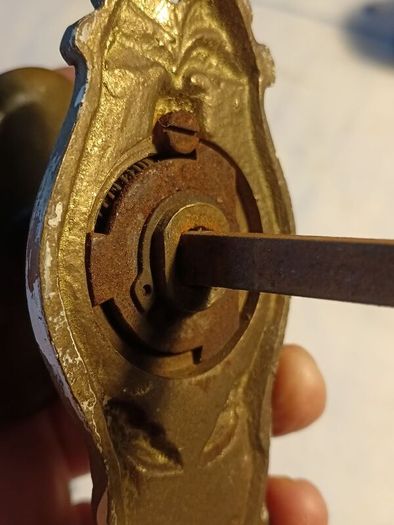 Victorian Double Door Handle