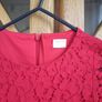 Red dress girls size 7-8 years Christmas Image 3