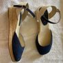 Espadrille Sandals. Low Wedge. EU 41/UK 8. New Image 4