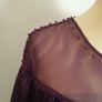 Lorensa Evening Dress Full Length Ball Gown Long Sleeves Lined Purple Size UK12 CAN POST Image 8
