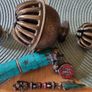 Vintage Tibetan Bells with Amulet Image 5