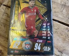Match Attax Limited Edition 2020/21 Sealed Pack Gold Roberto Firmino.
