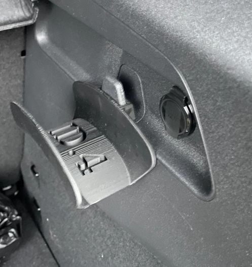 VW ID Charging cable hook