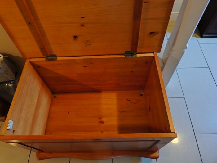 Wooden storage box