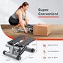 Health & Fitness Mini Steppers for Exercise at Home, Stair Step Workout Machine, Full Body Cardio Equipment, with Optional Twist Motion Image 2