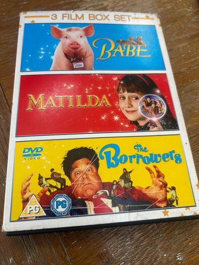 Babe, Matilda, The Borrowers - 3 DVD Boxset