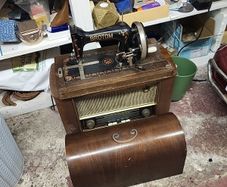 Antique sewing machine