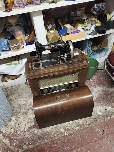 Antique sewing machine