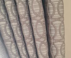 Grey curtains