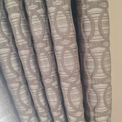 Grey curtains