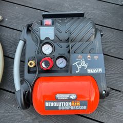 Nuair Jolly 5L Portable Air Compressor 1100W,10 Bar