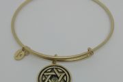 Chrysalis Star Of David 14k Gold Plated Expandable Bangle CAN POST