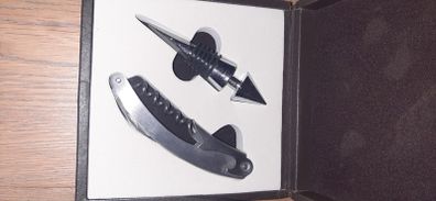 Wine set - Corkscrew and stopper