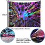 Trippy Tapestry Fantasy Rainbow Colourful Forest Aesthetic Bedroom Decor (Multiple Sizes) Image 3