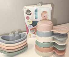 Stacking cups and water toys!