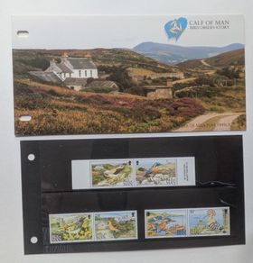Isle of Man Mint Bird Stamps Pack