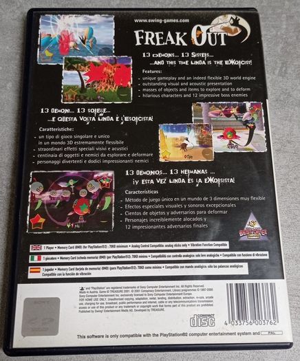 Freak Out(rare game)