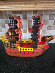 fisher price pirate boat