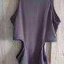 Grey bodysuit with cuts Image 2