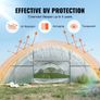 Greenhouse Plastic Sheeting 12 x 50 ft, 6 Mil Thickness Clear Greenhouse Film, Polyethylene Image 2