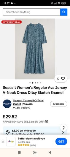 Ladies Dress Seasalt Cornwall