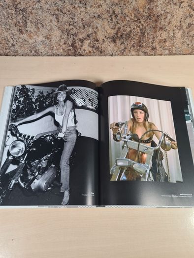 Motorcycles And Stars Book Photographs Of Famous People On Bikes Hardback Tectum Publishers
