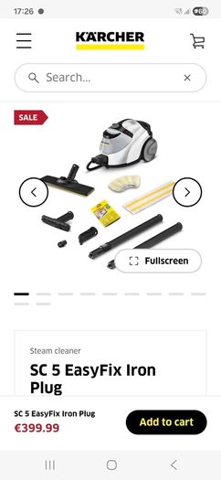 Karcher Accessories for Steam Cleaner