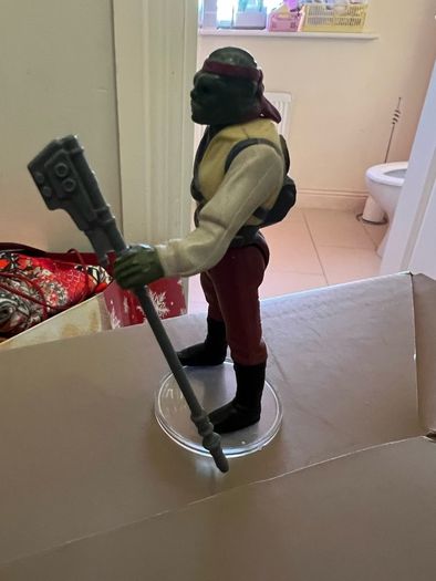 Vintage Star Wars Last 17 Barada with original weapon
