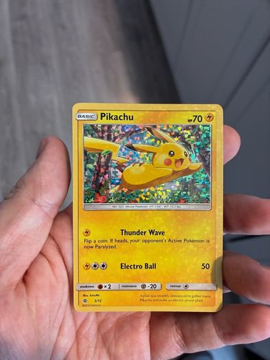 pokemon card pikachu McDonald's