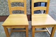 solid wood dining chairs