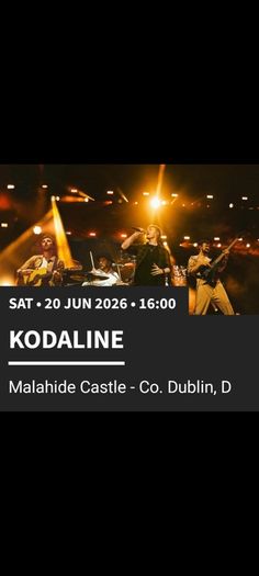 Kodaline Farewell Concert