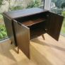 Modern Walnut Cabinet/sideboard with Shelving - Sideboard - Excellent Condition Image 4