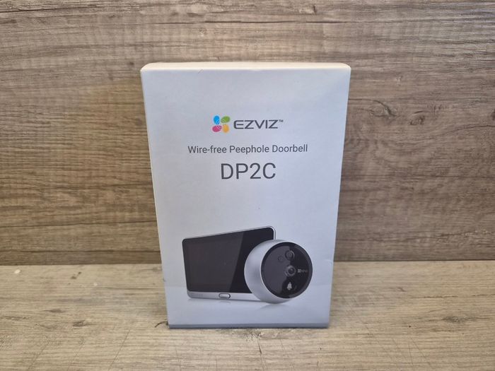 EZVIZ Peephole Camera, Door View Cam with 4.3 Monitor, 35-105mm Door Thickness, Wireless Doorbell Security Camera Wi-Fi, 1080P HD Video