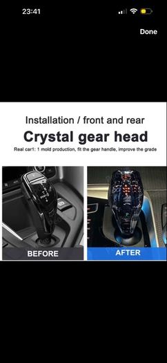 gear shift cristal
