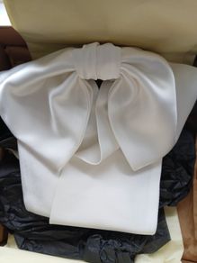 Silk Bridal Hair Bow - Aura Bridal Wear