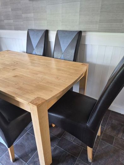 Table and chairs