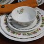 Adams Ironstone Country Meadow 57-Piece Dinnerware Set Image 3