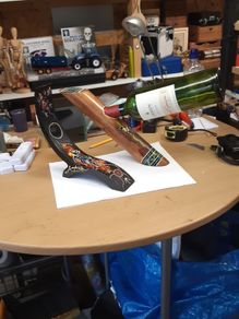 Wine bottle stands