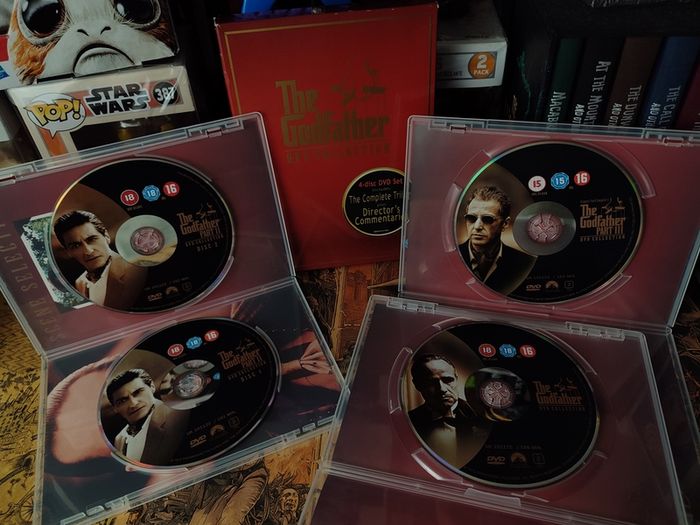 The Godfather ! Dvd Collection ! 4-Disc DVD Boxset ! 2008 !